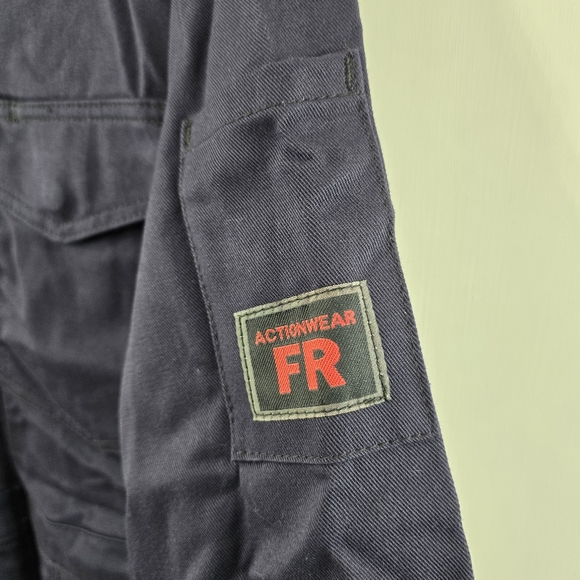 Actionwest FR Frontier Coveralls Flame Resistant Long Sleeve Jumpsuit Sz 38 NWT - Picture 2 of 11